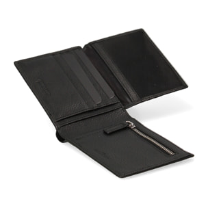 Portafoglio da uomo In Vera pelle Made in Italy 12,25x9,75x2,5 cm