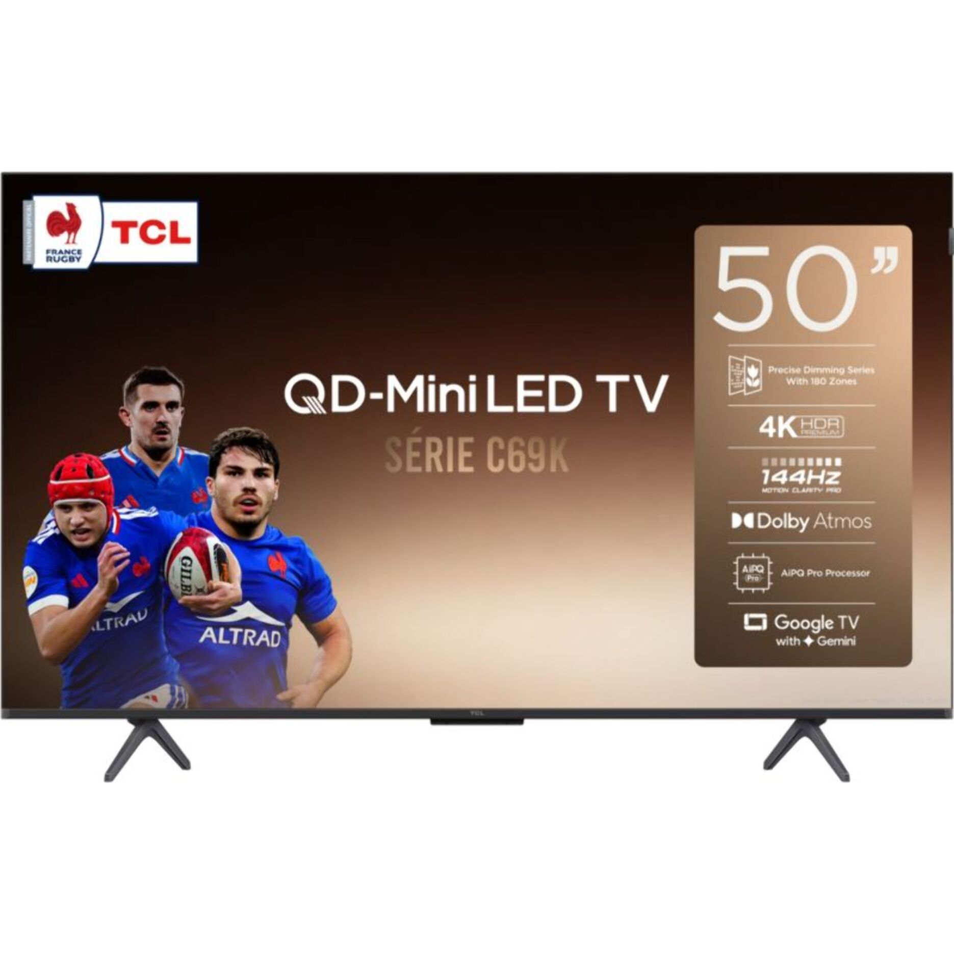 TV Mini LED TCL 50C69K (2026) 50" (126 cm)