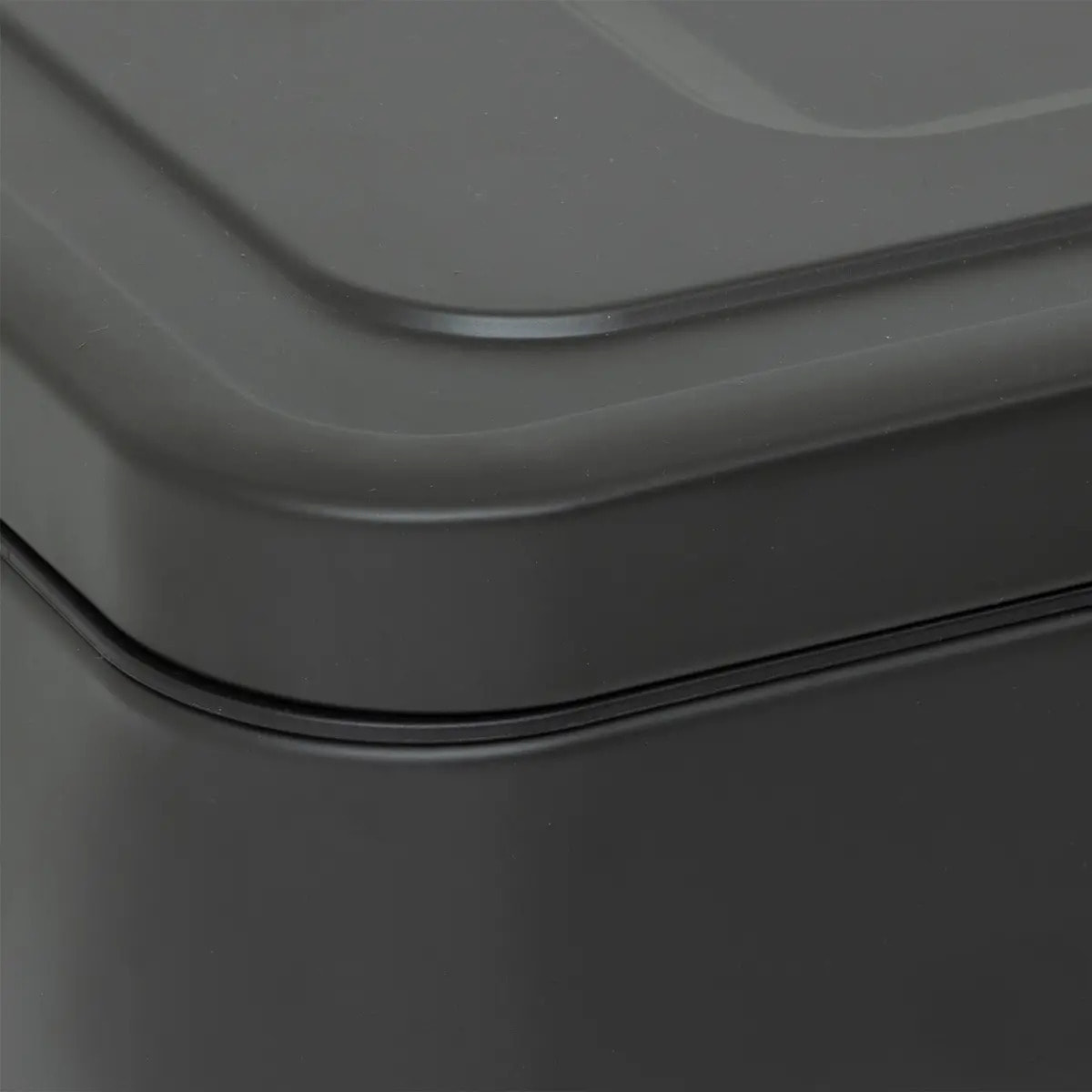 Poubelle Nova avec Pedale 2x30L Noir 45,5x36,5x67 cm