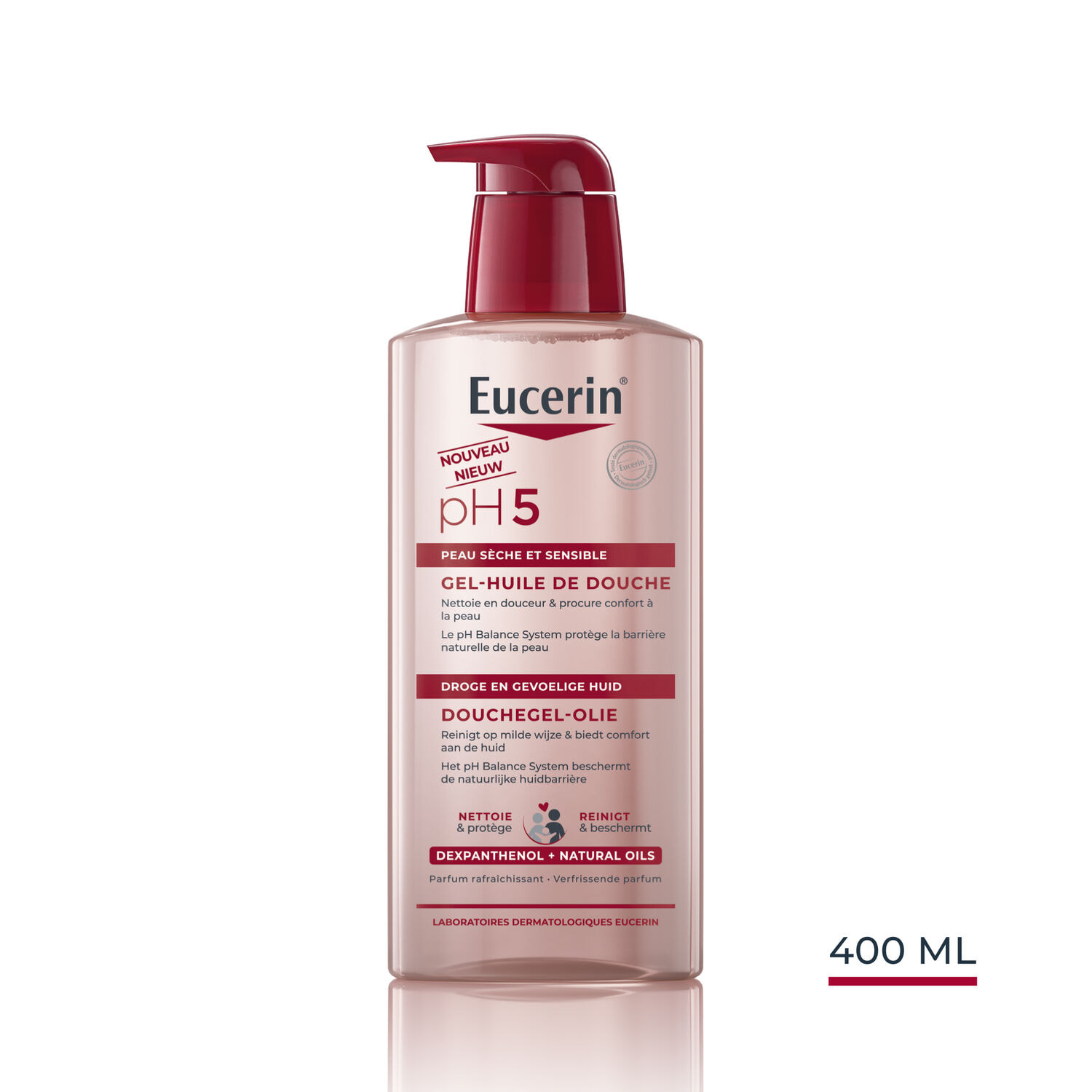 pH5 Gel-Huile de Douche - Gel-huile de douche peaux sèches et sensibles
