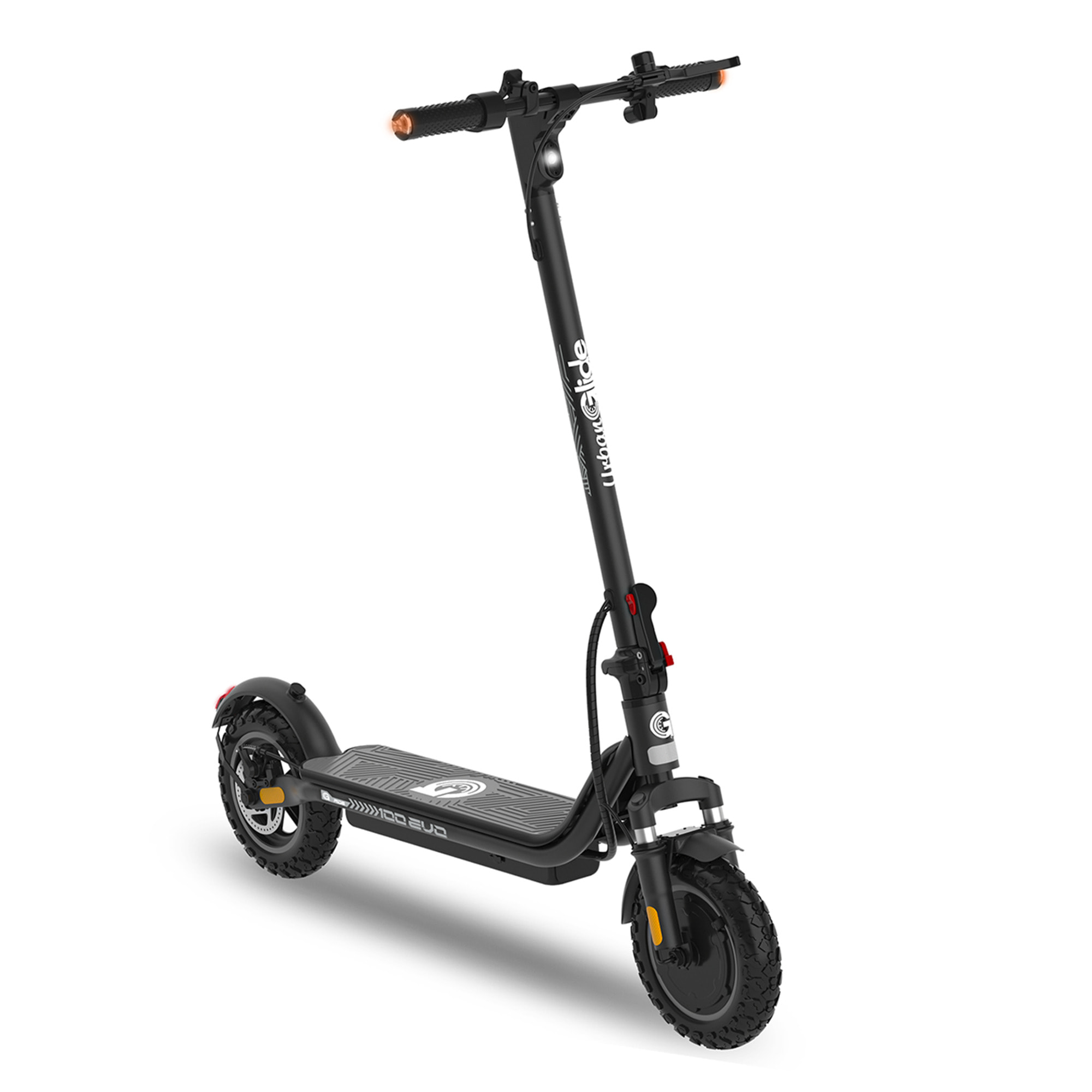 Trottinette Électrique Adulte  UrbanGlide 100 EVO –  Moteur 500W -  Autonomie Jusqu'a 25 km - Pneu Cross 10" Gonflable - Batterie 25.2V/10,4Ah - Poids 16Kg