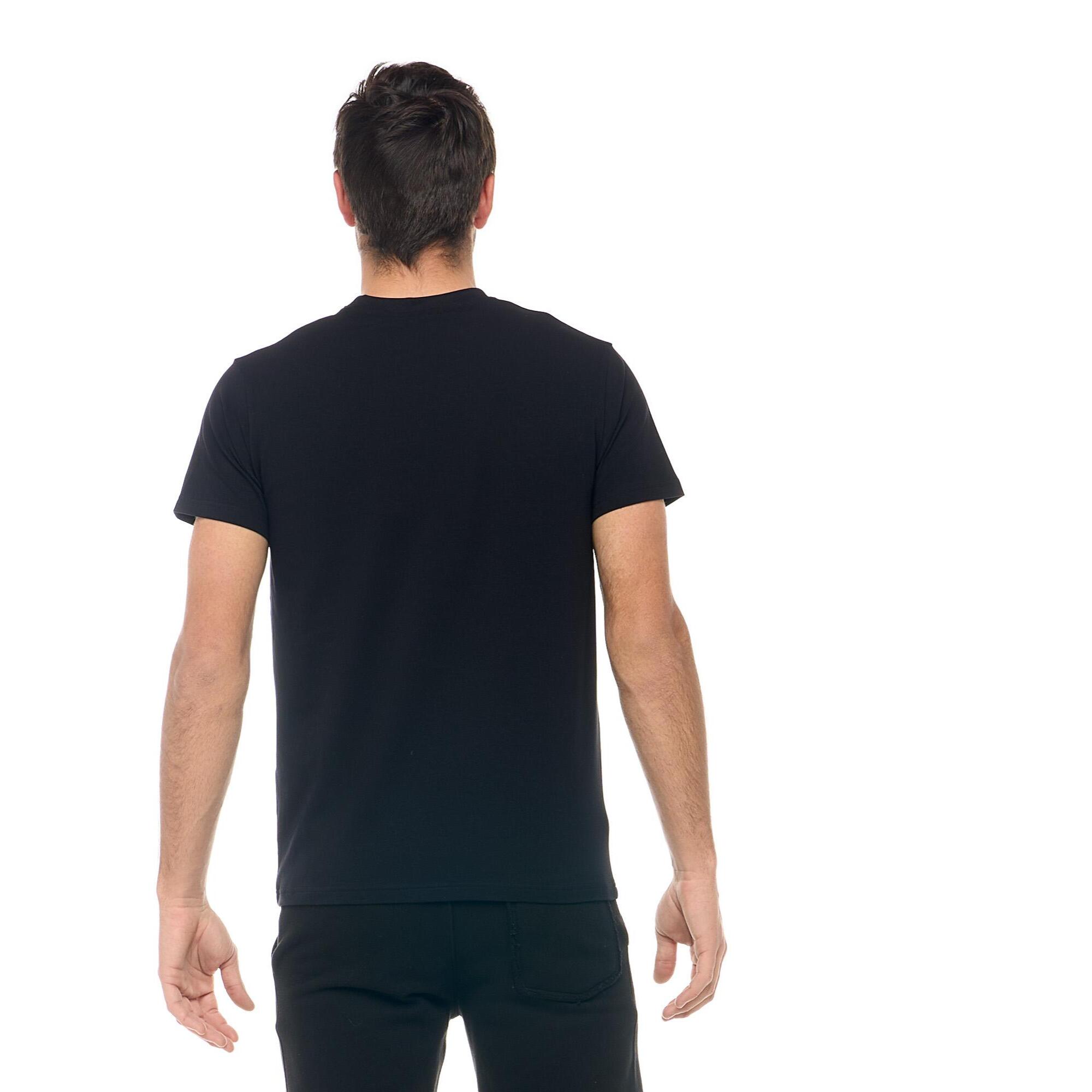 T-shirt a maniche corte in cotone Leone New Gold