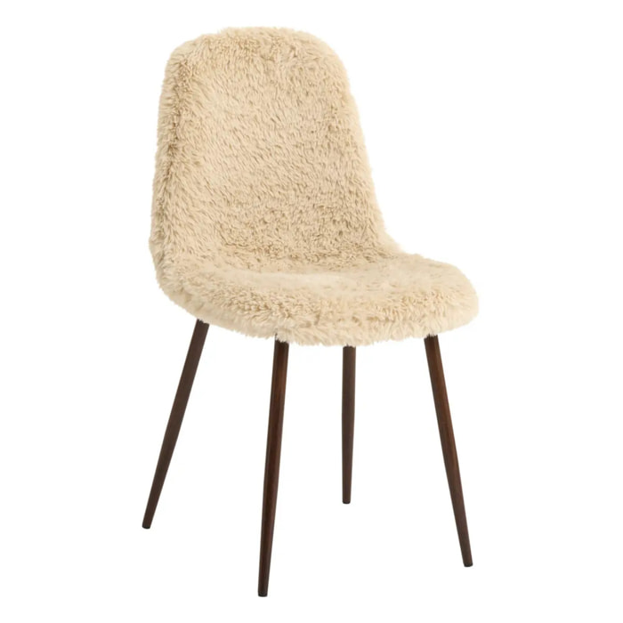 Chaise Roka H.87cm blanc