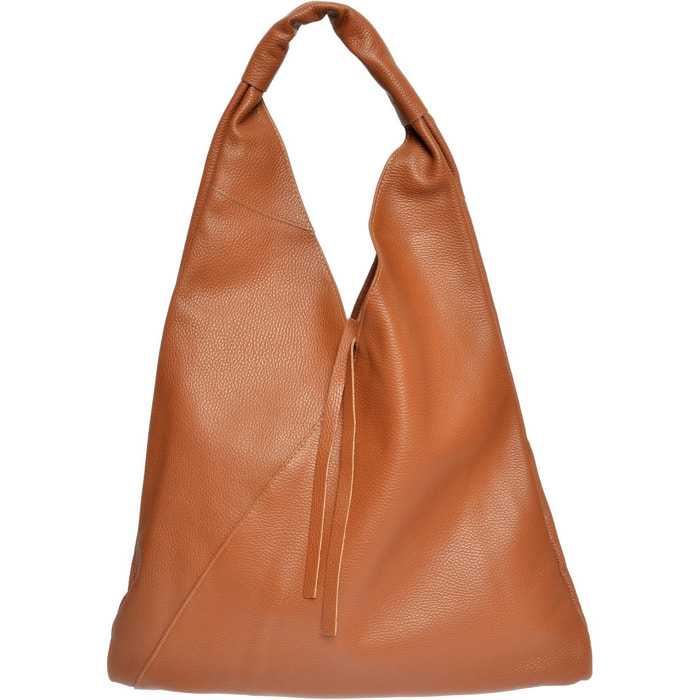 Borsa a tracolla Anna Luchini Cammello