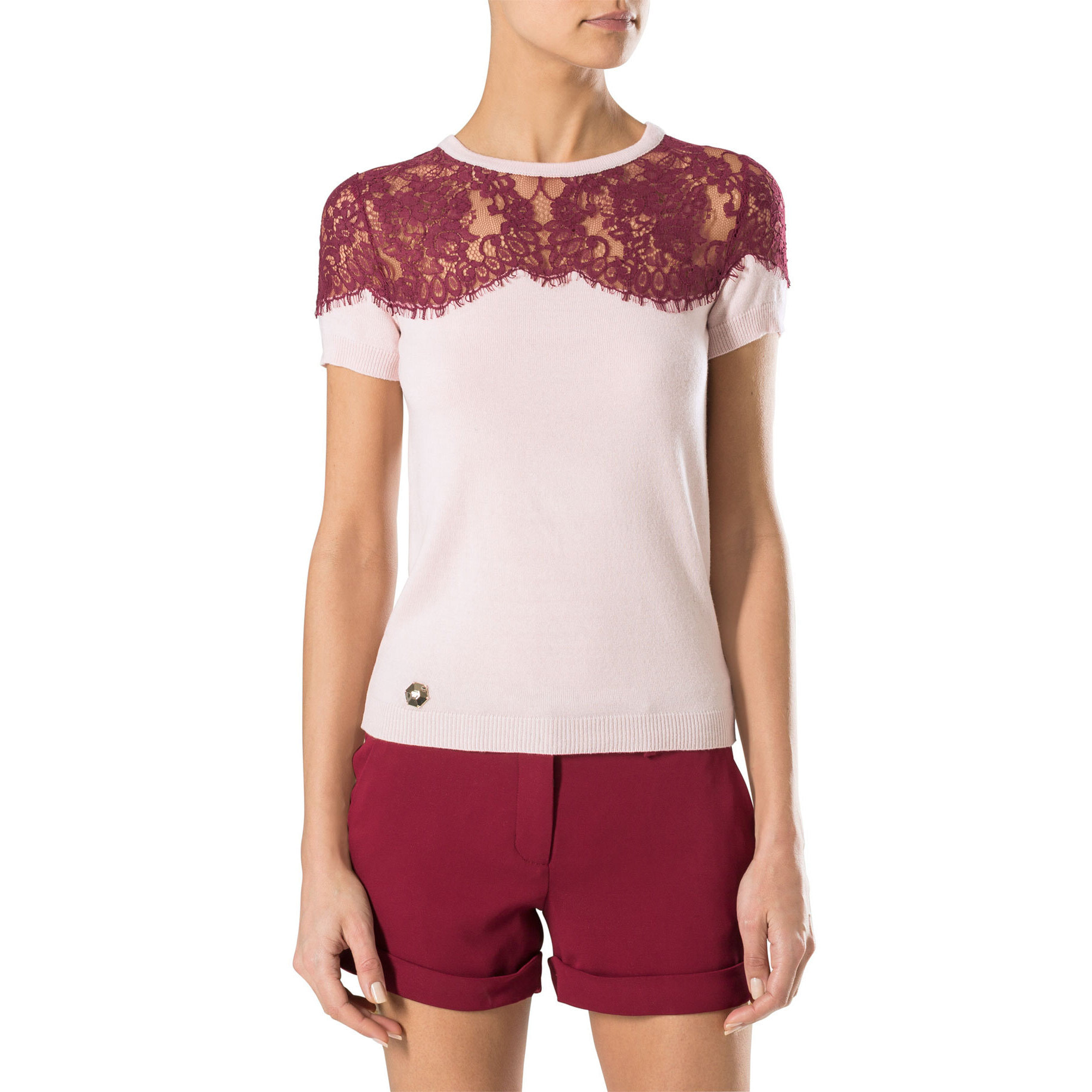 PHILIPP PLEIN pullover shortsleeves "injures"