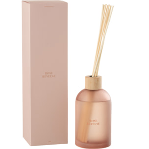 J-Line Bâtonnets parfumés Accords Essentiels - Rose Rêveuse - rose - 550ml
