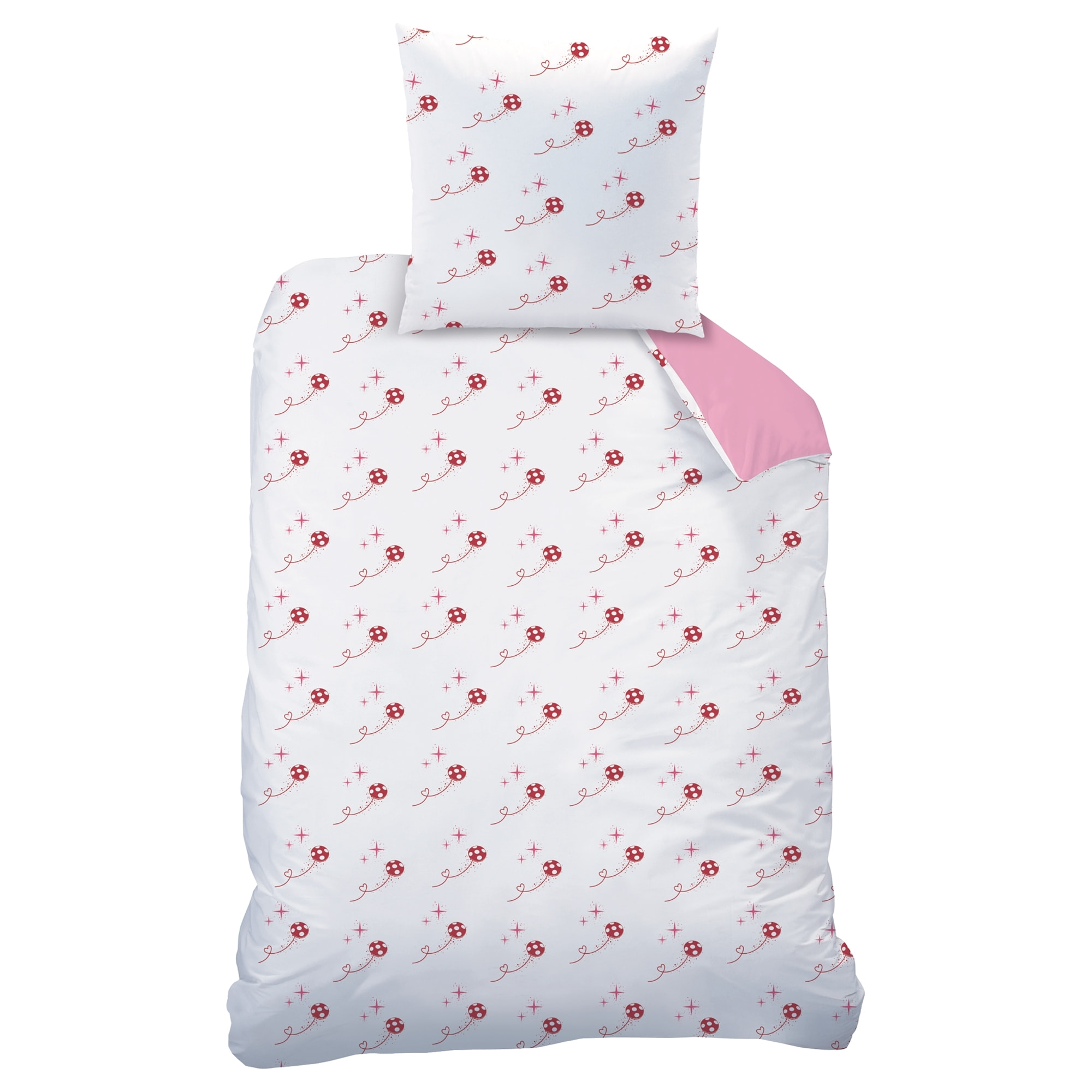 Parure de lit imprimée 100% coton, MIRACULOUS LADYBUG SHADOW
