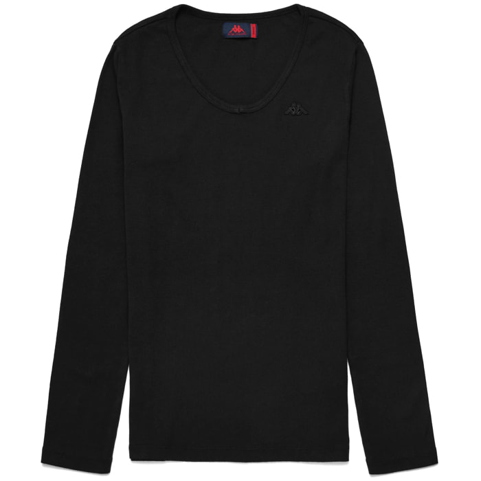 T-Shirts & Top Robe di Kappa Donna Nero Claire