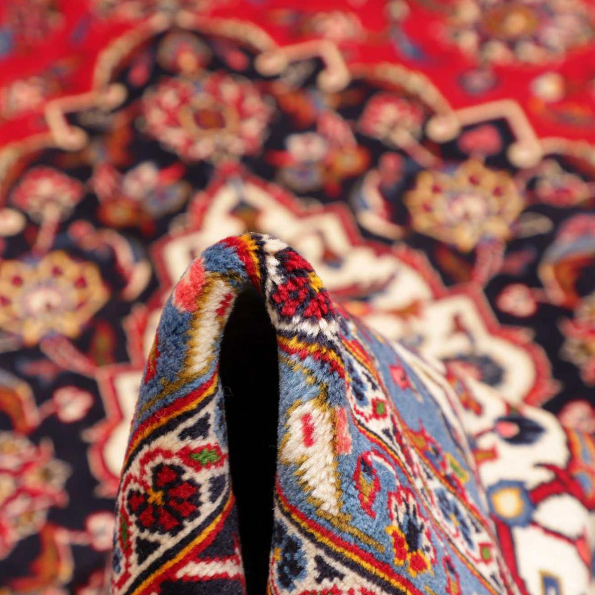 Tapis d'orient au motif oriental, noué main en laine, ARAL