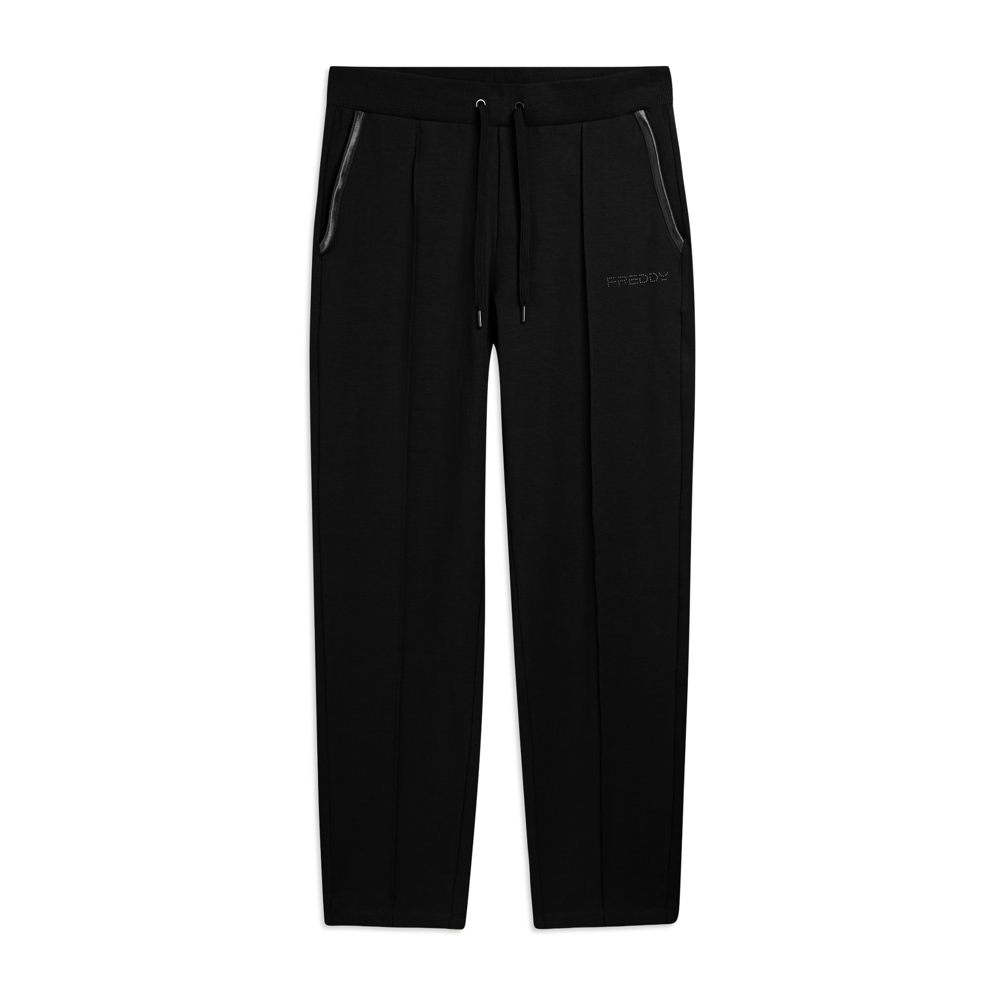 Pantaloni Sportivi Slim con Cucitura Centrale