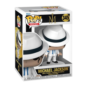 Michael Jackson Funko POP Rocks Vinyl Figura MJ (Smooth Criminal) 9 cm