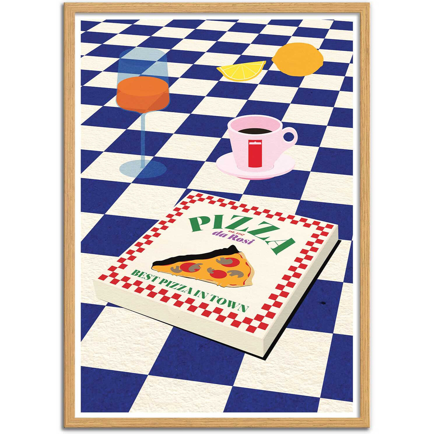 Affiche - Pizza da Rosi - Rosi Feist