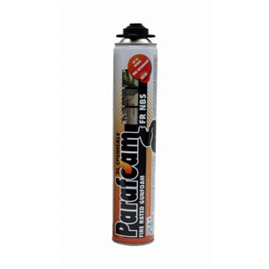 Mousse PU pistolable Parafoam FR NBS coupe feu DL CHEMICALS - Cartouche de 750ml - Lot de 12 - 0900026N000049