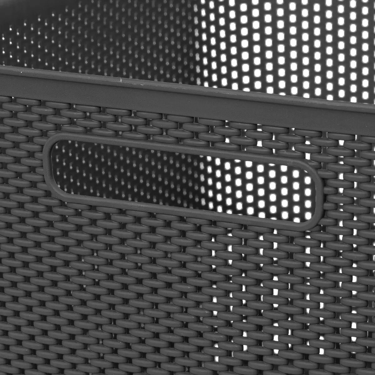 Panier en crochet Crochy 19L gris