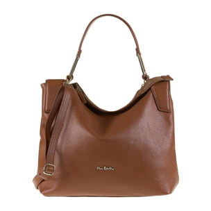 Borsa a spalla da donna Made in Italy - Modello Lyra Elite - 100% pelle - 33.0 x 30.0 x 12.0 cm