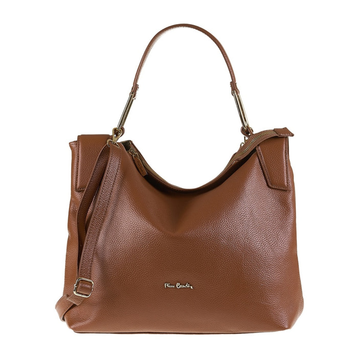 Borsa a spalla da donna Made in Italy - Modello Lyra Elite - 100% pelle - 33.0 x 30.0 x 12.0 cm