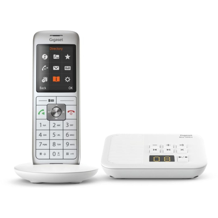 Téléphone sans fil GIGASET CL660A BLANC