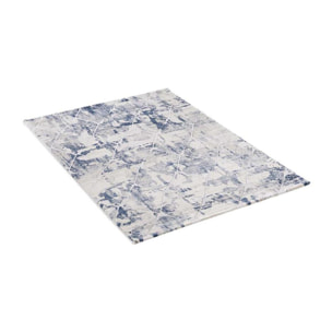 Tapis salon et chambre tissé motif géométrique KIRA