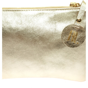 Borsa a spalla Anna Luchini Dorato