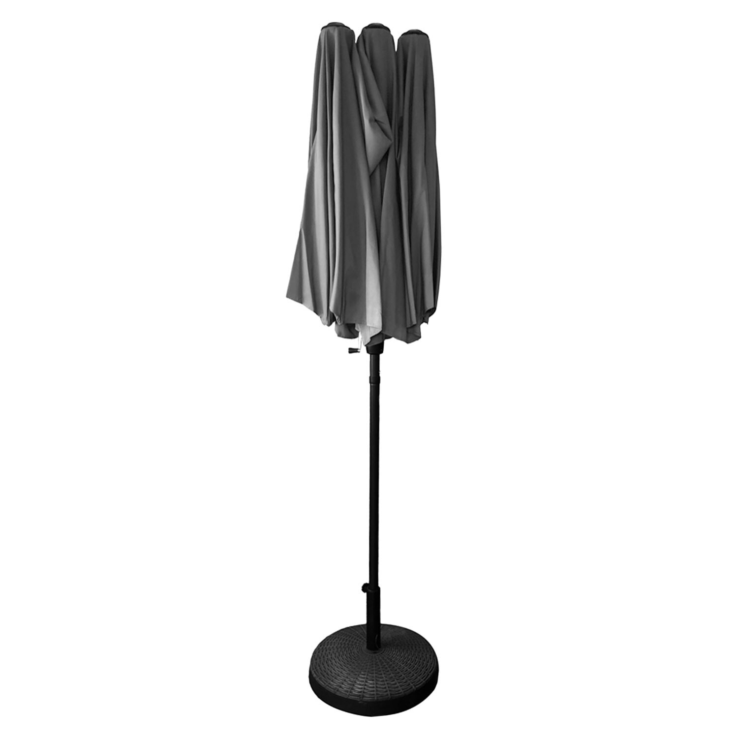 Parasol double LINAI - Gris