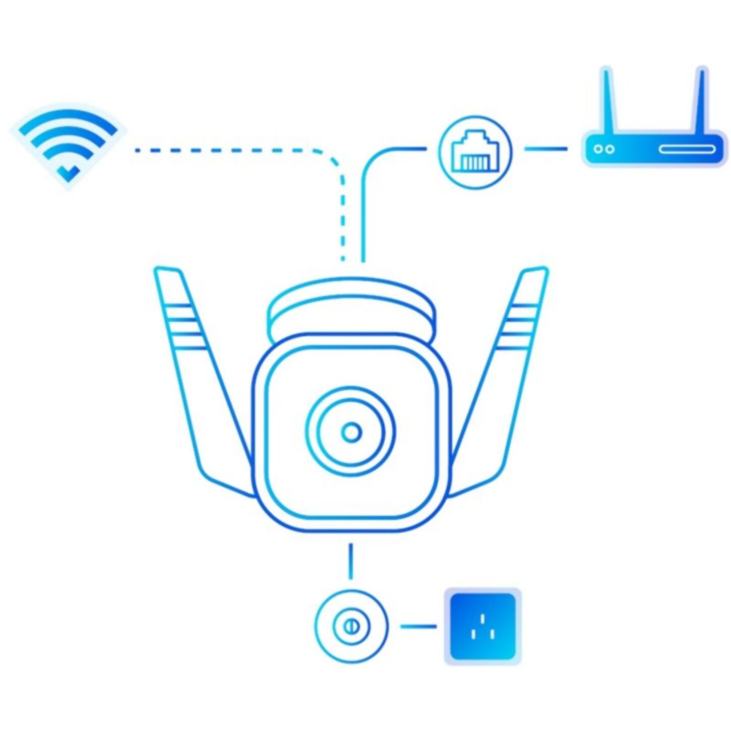 Caméra de surveillance TP-LINK Wifi Tapo C310 2K 3MP