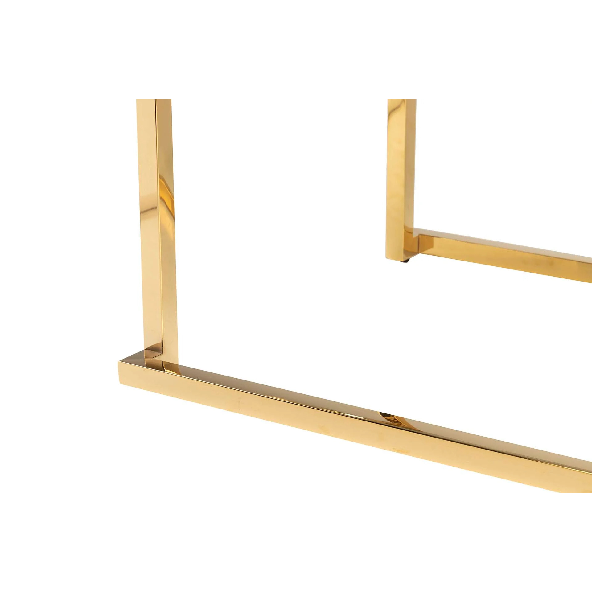 Mesa Centro Acero Inoxidable Cristal Novosibirsk 120x60x45 Cm