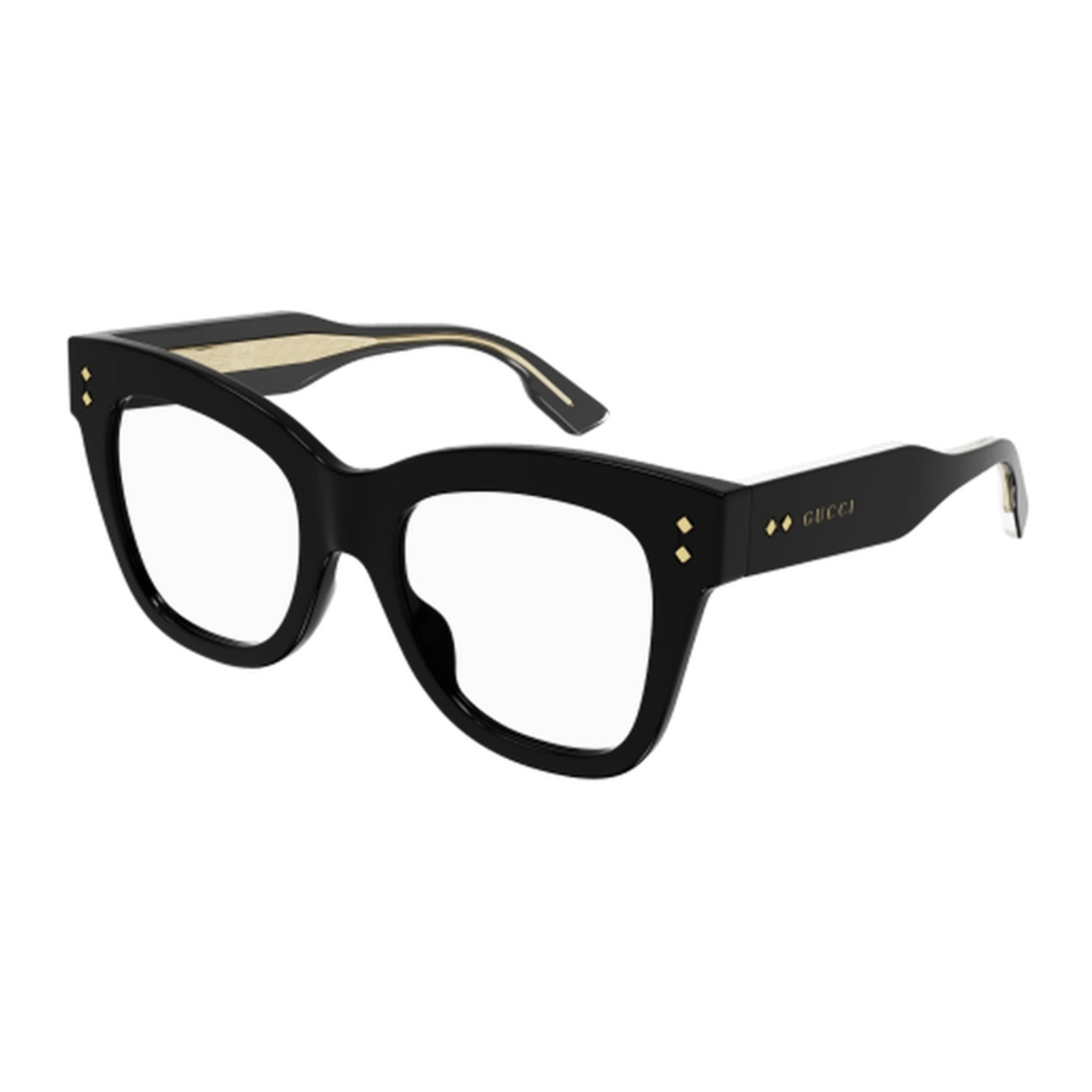 Gafas de Vista Gucci GG1082O-001 de Acetato Mujer 50 mm