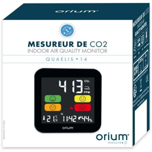 Capteur qualité de l'air ORIUM Mesureur de CO2 Quaelis 14