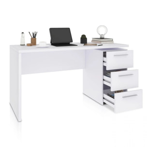 Mesa de escritorio Sasha Blanco Artik (Blanco Mate)