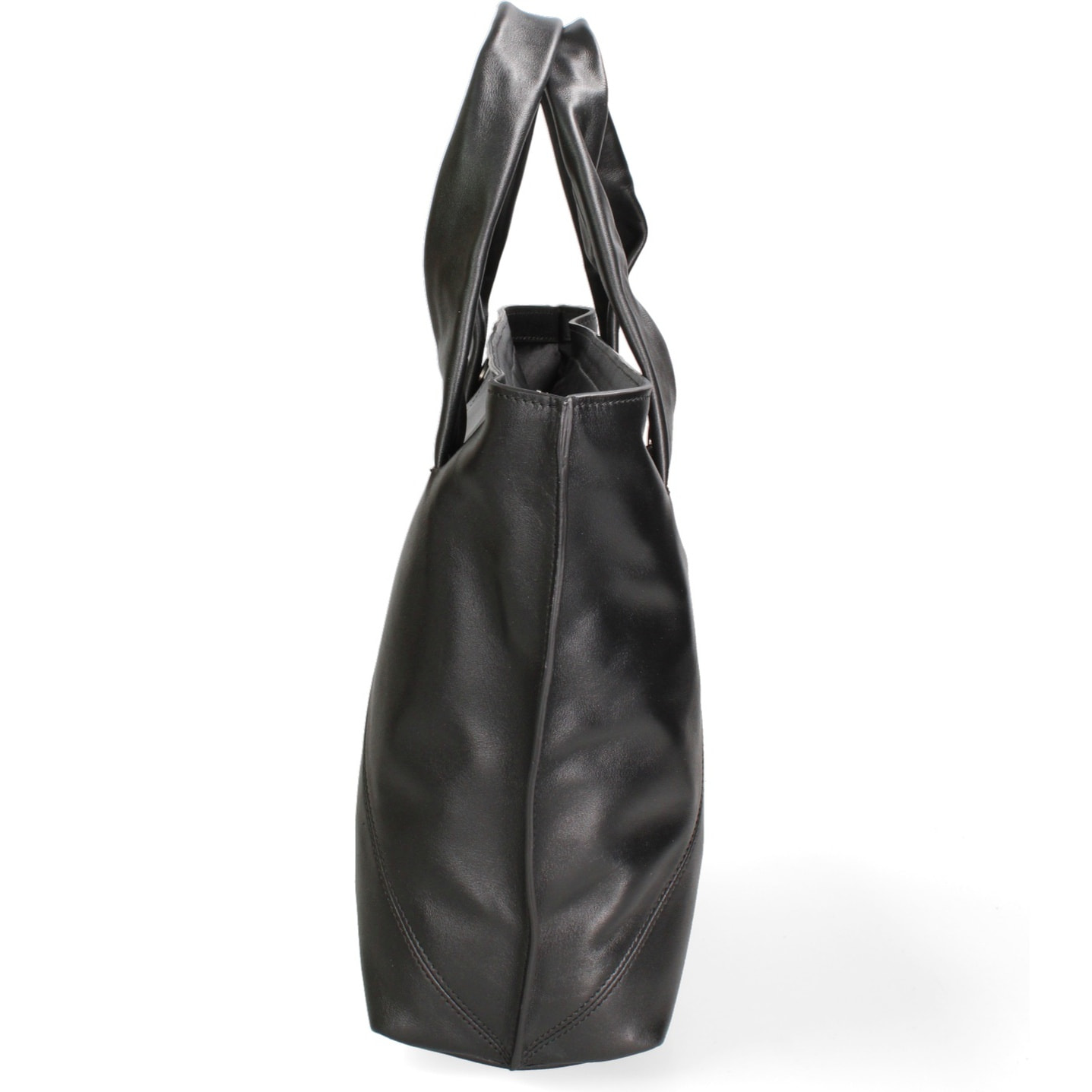 Borsa a mano da donna Made in Italy - Modello Oriana Nova - Vera Pelle - 34.0 x 30.0 x 15.0 cm