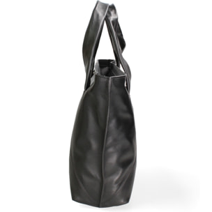 Borsa a mano da donna Made in Italy - Modello Oriana Nova - Vera Pelle - 34.0 x 30.0 x 15.0 cm