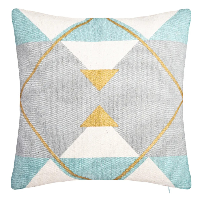 Housse de coussin - motifs géométriques - 40x40 cm