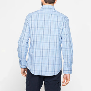 CAMICIA BUTTON-DOWN CON MANICA LUNGA E TASCHINO
