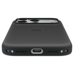 Coque APPLE iPhone 17 Pro MagSafe tissage Noir