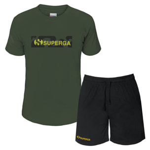 Completo Uomo SUPERGA Corto Cotone Jersey