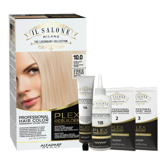 ALFAPARF MILANO Il Salone Plex Rebuilder Color Set 10.0 Biondo Extra