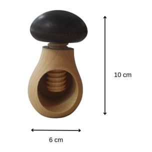 Set de 2 casse-noix en bois Fackelmann Boisselerie