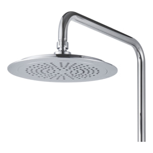 Colonne de douche Mécanique finition Chrome 133x26x52 cm - MOLLY CHROME