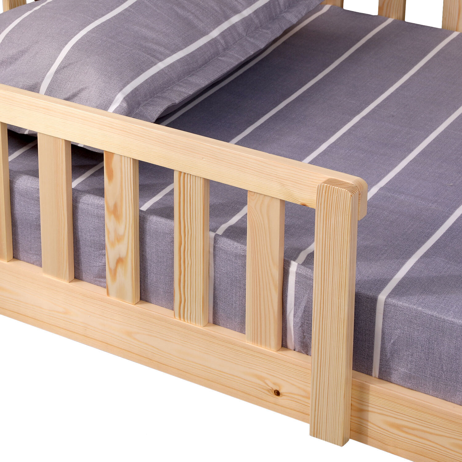 Lit cabane pour enfant 190x90cm en bois MARCEAU