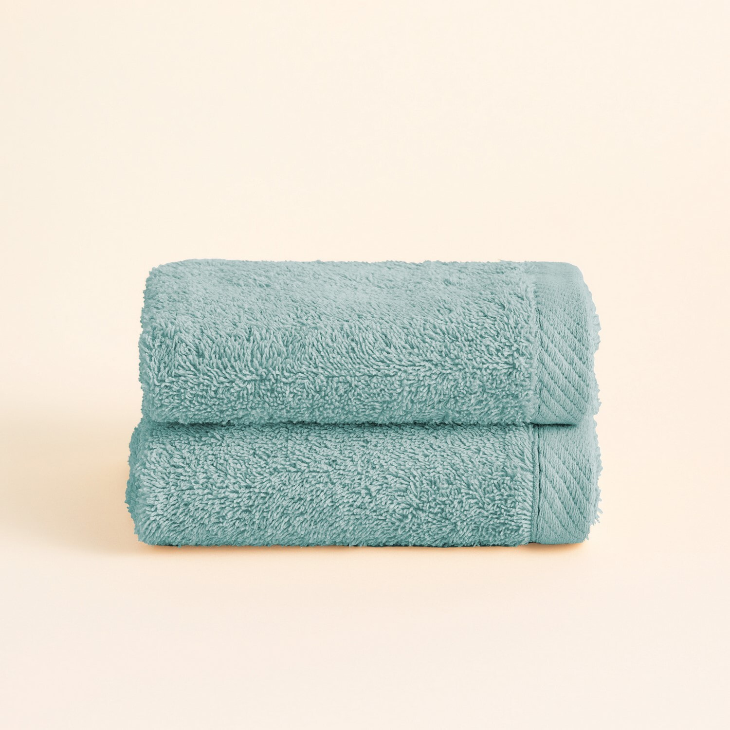 Serviette Éponge 100% Coton Peigné - 600 g/m2 TURQUOISE