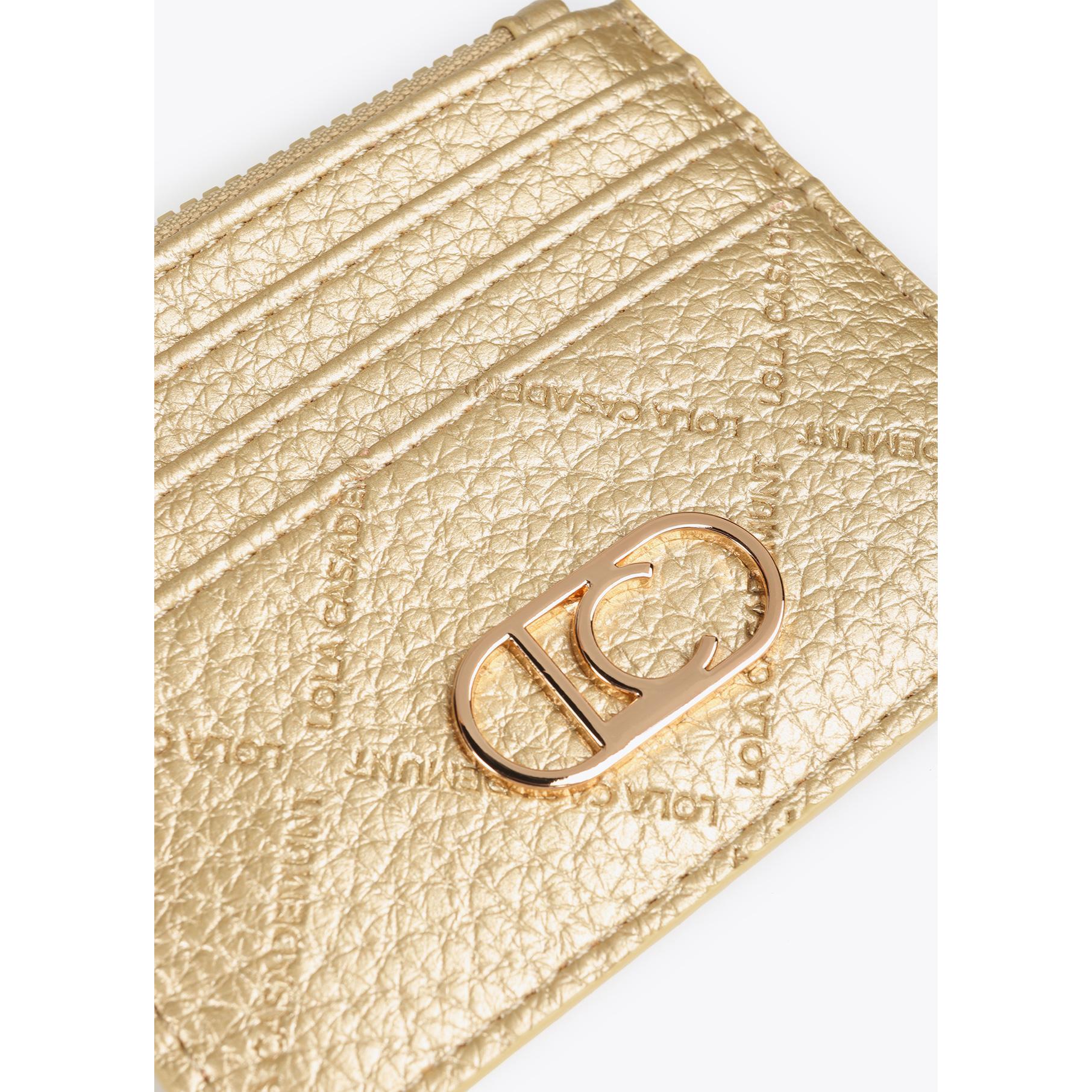 Portatessere monogramma a rombi