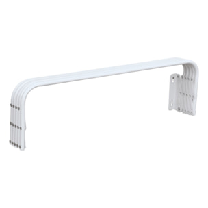 Etendoir mural 4M Acier Blanc MSV