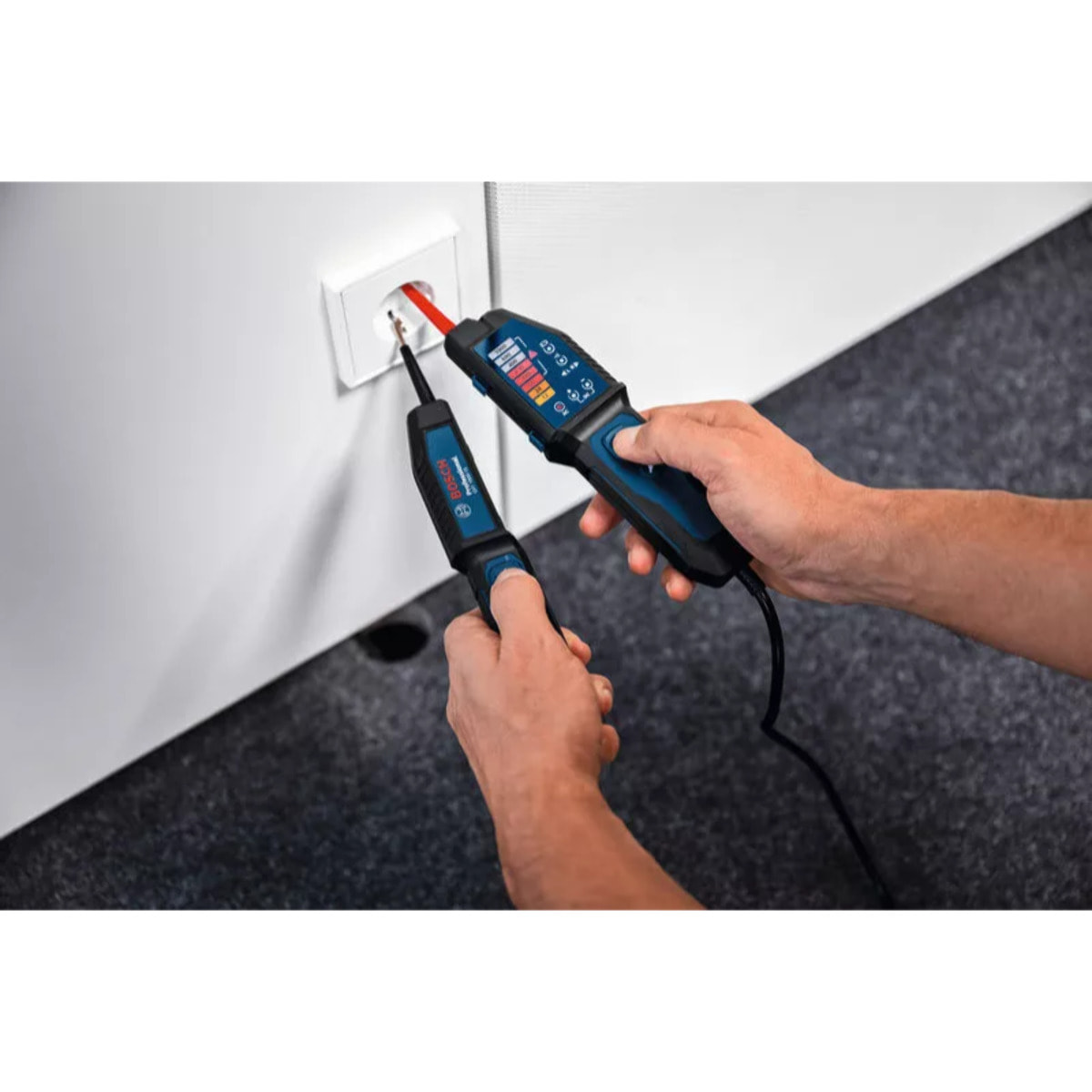 Testeur de tension GVT 1000-15 Professional - 1 000 V CA/CC - BOSCH - 0601077800