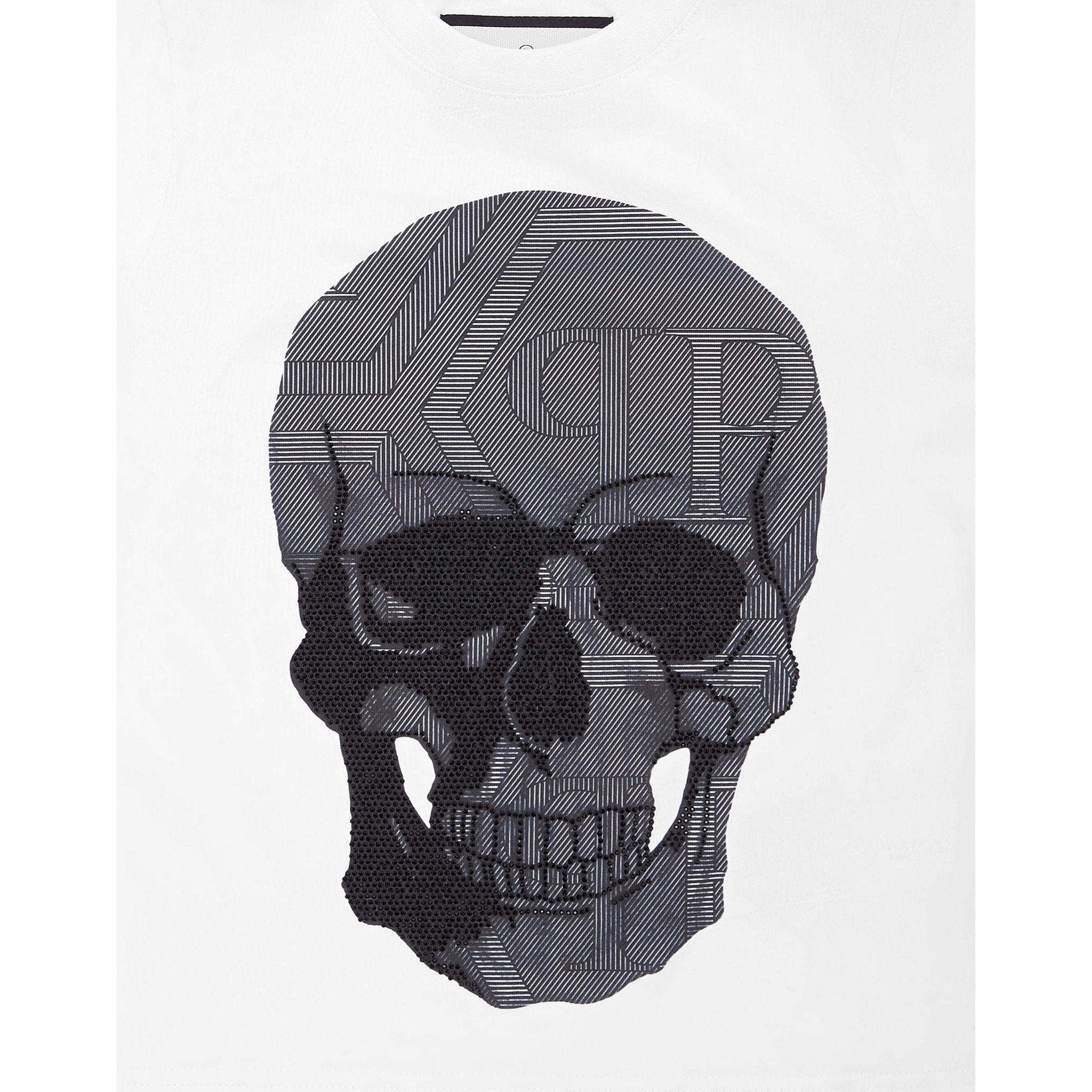 PHILIPP PLEIN Camiseta Cuello Redondo Ss SKULL