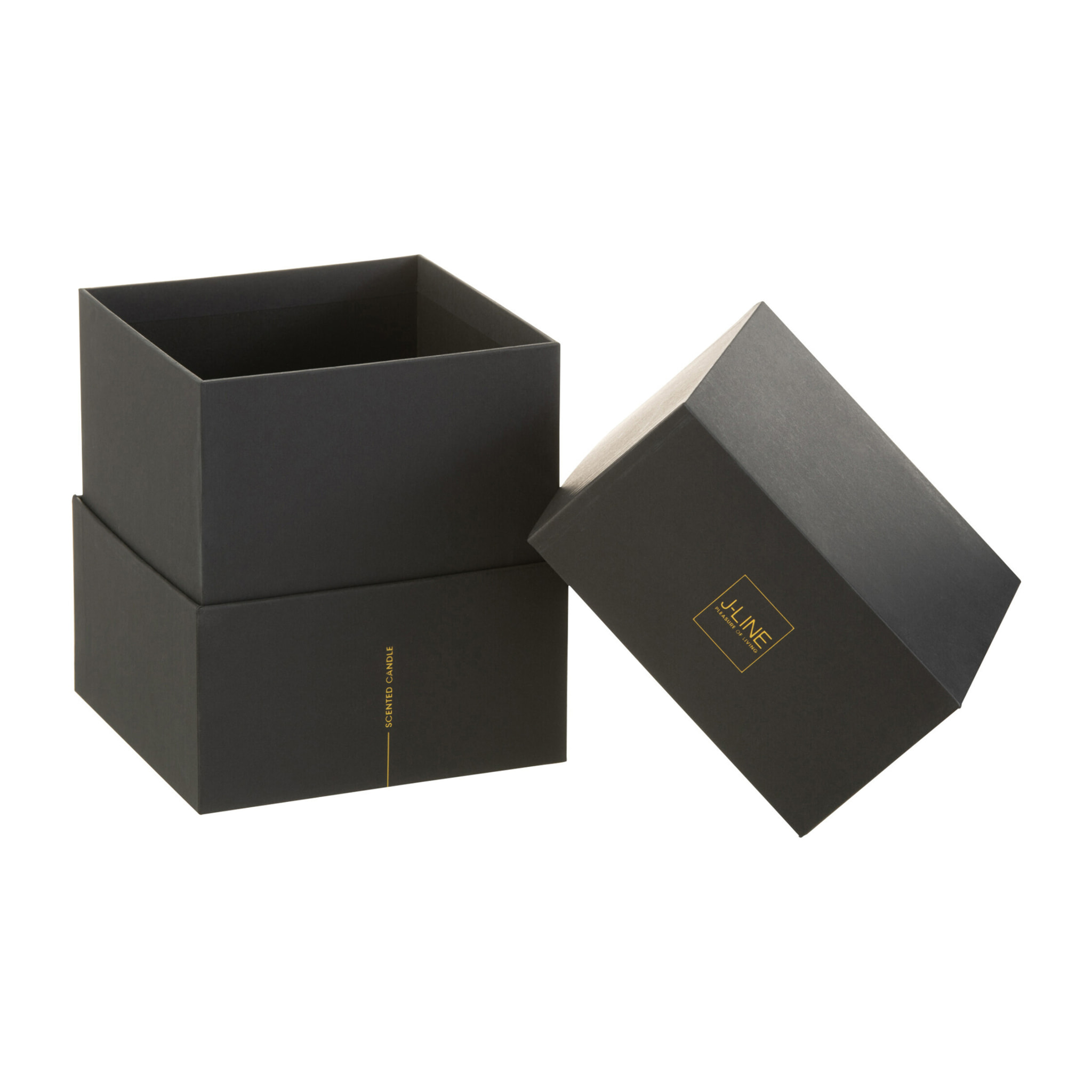J-Line bougie parfumée Luxuria - Berry Bliss - verre - rouge - medium - 60H