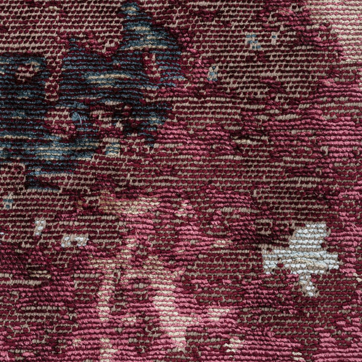 ATIPA Tapis salon kilim, Forme originale, Tissé à la main