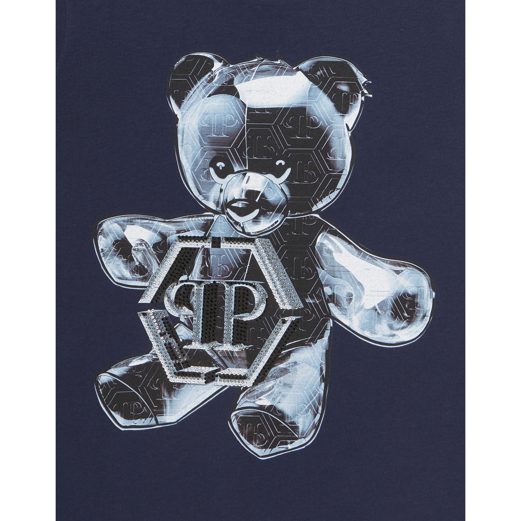 PHILIPP PLEIN Camiseta Cuello Redondo Ss TEDDY