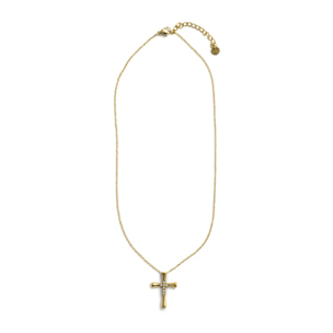 Collar Busit acabado oro amarillo 18k