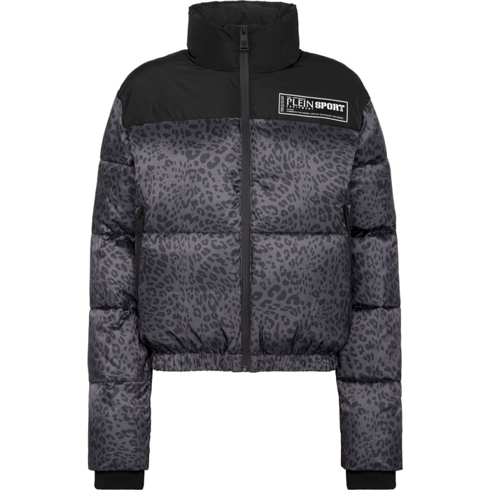PLEIN SPORT Piumino LEOPARD