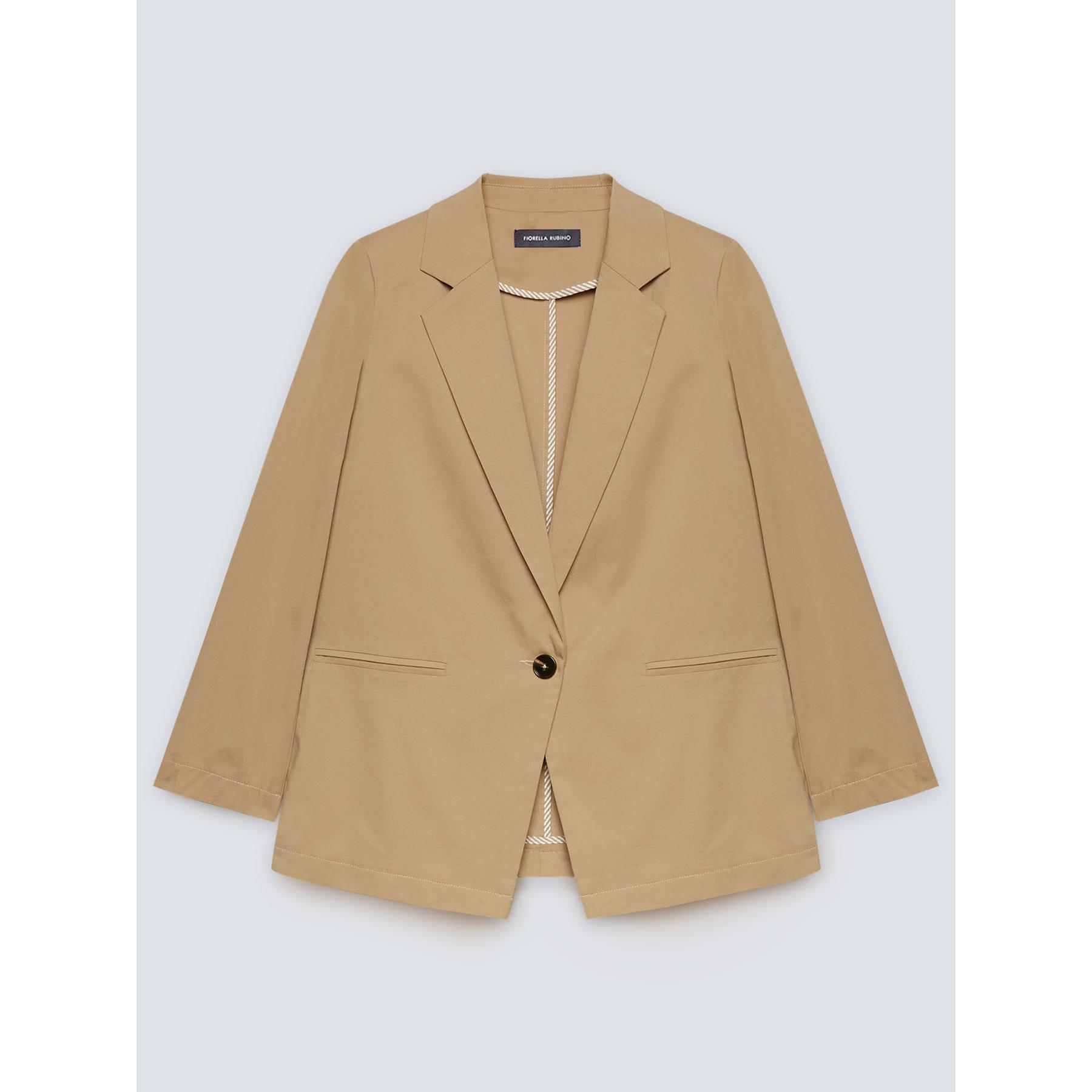 Fiorella Rubino - Blazer a un bottone - Beige